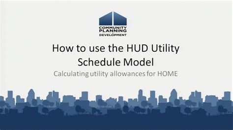 The HUSM isnt an official submission, so you can use the tool to make projections about potential building. . Hud utility allowance schedule